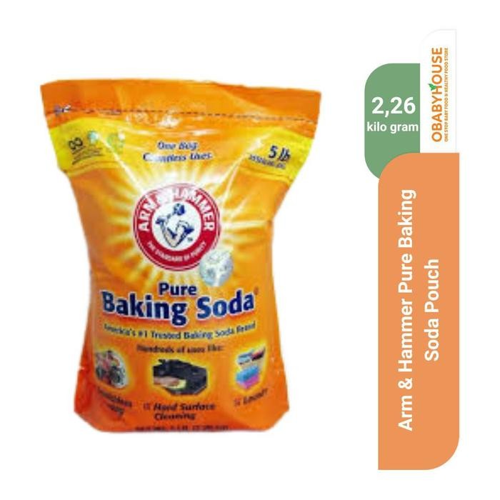

Stok Baru Arm & Hammer Pure Baking Soda Pouch 2.26 kg