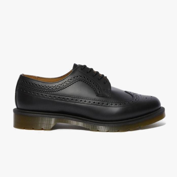 Ready Dr Martens 3989 Leather Brogue Shoes Original - Black