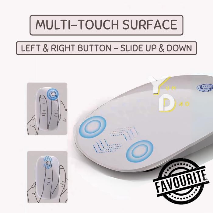 Wireless Magic Mouse Bluetooth Universal Windows Macbook Magic Mouse Laptop Pc Tablet