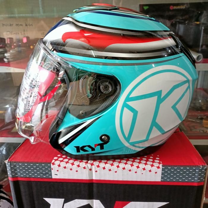 Kyt Kyoto Motif Aqua Blue