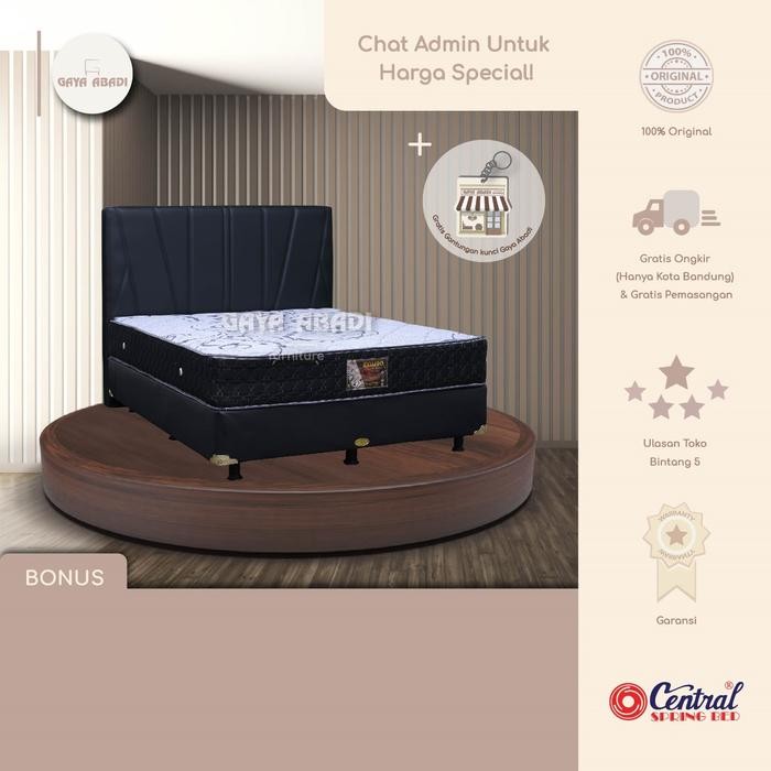 Springbed Central Deluxe / Kasur Central Deluxe - Central Springbed Divan Furniture