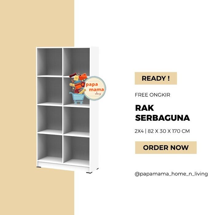 Rak Laundry - Rak Buku - Rak Pajangan - Rak Serbaguna - Medan