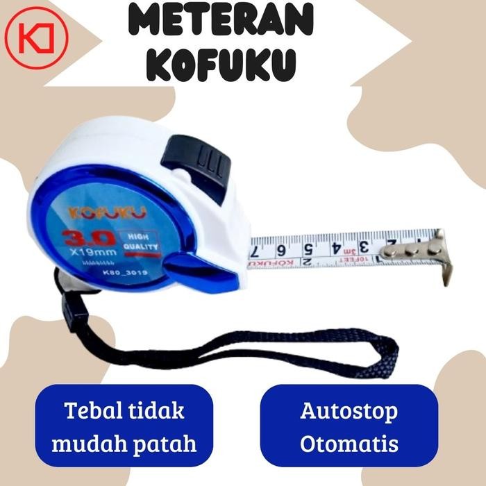 Meteran Tukang Paling Bagus Bangunan Abs Tebal 3 5 Meter