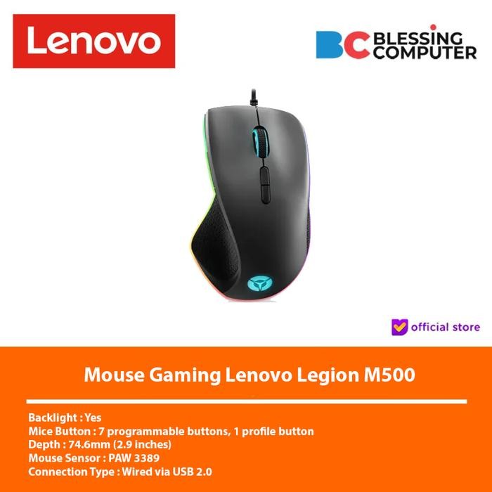 Ready Mouse Gaming Lenovo Legion M500