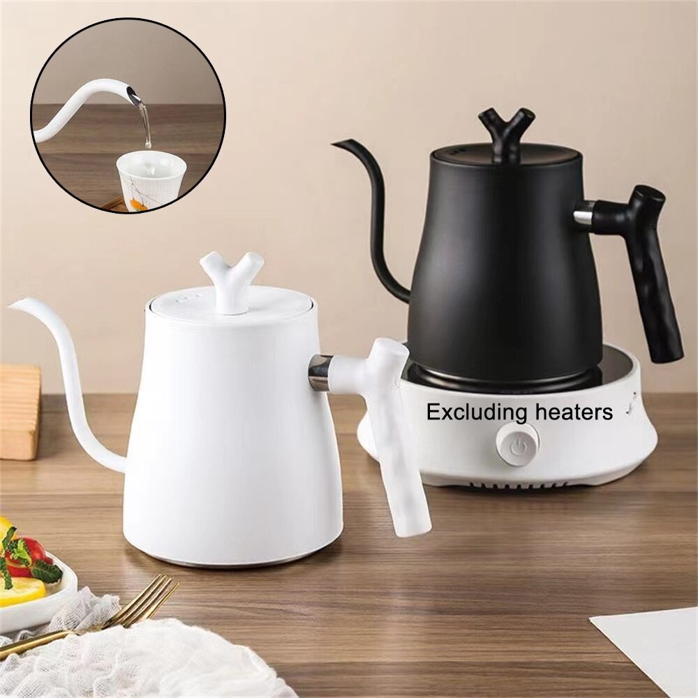 Coffee Pot Milk Frothing Pitcher Jug Gooseneck Kettle Spout Stainless Steel Espresso Coffee Tea Milk