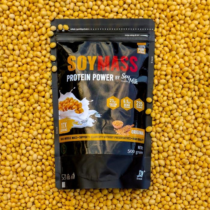

Susu Bubuk Kedelai Tinggi Protein SOYMASS Whey Protein organic 100% pure soymilk powder prorein