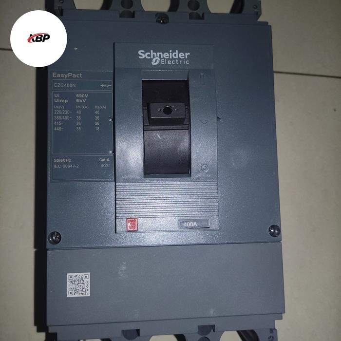MCCB schneider EZC400N 400A 3P Schneider