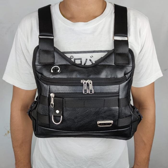 Tas Dada kulit polo am star / Chest bag