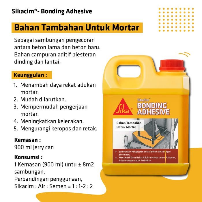 SIKACIM BONDING ADHESIVE BONDING AGENT LEM BETON 900ML
