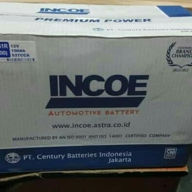 Aki Mobil Incoe Premium Type N100 12 Volt 100 Amper Khusus Gosend