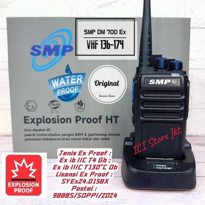 HT SMP DM700EX / HT SMP DX 700 EX VHF / HT EXPLOTION PROOF / HT GAS PROOF