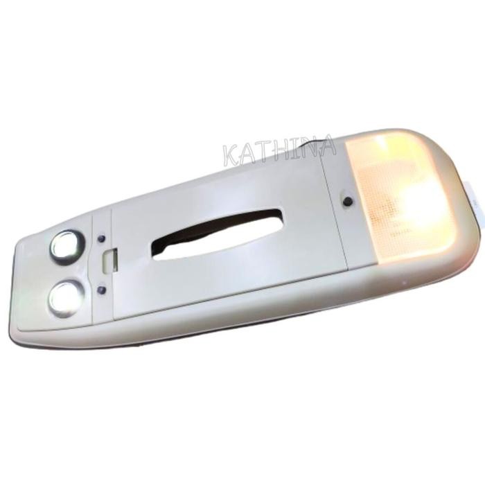 KOKPIT LAMPU PLAFON TEMPAT TISU MOBIL TOYOTA AVANZA LAMA CREAM