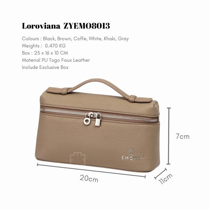 Top EMORY STYLE Loroviana Series ZYEMO8013 TAS WANITA Tas Selempang dan Tangan Sling hand Bags