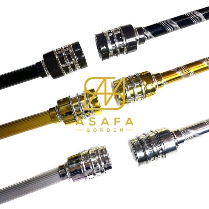 New BATANG GORDEN TUTUP MINIMALIS BESI END CUP GALON KUALITAS PREMIUM REL RAIL KORDEN JENDELA PINTU