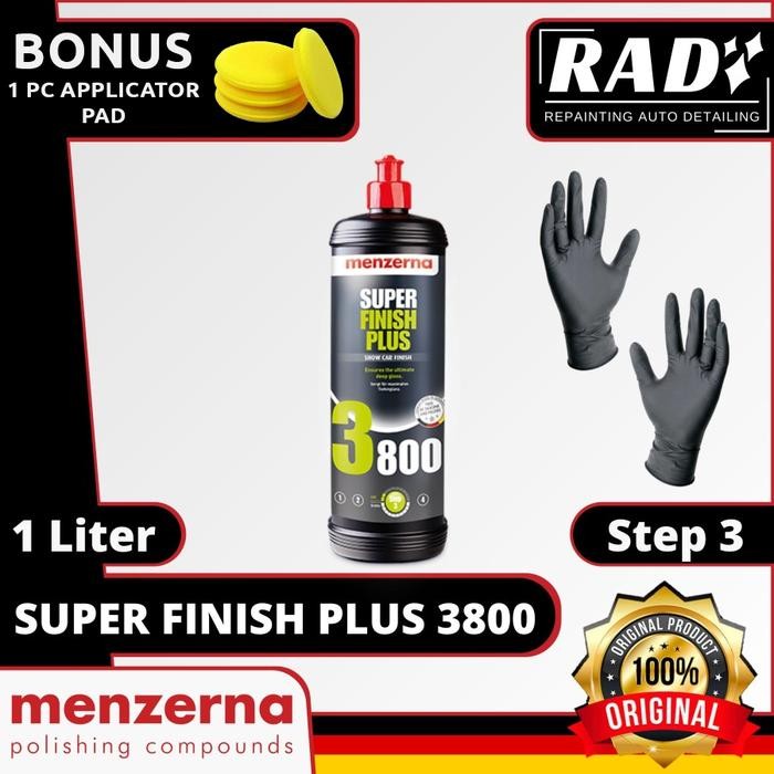 Menzerna Super Finish Plus 3800 1L - Obat Poles Mobil Step 3