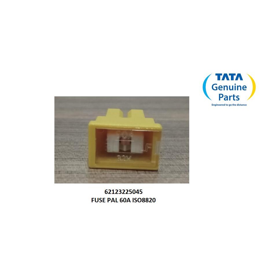 FUSE PAL 60A ISO8820 (•SUPER ACE•PRIMA 3338.K•PRIMA 2538.K) 62123225045