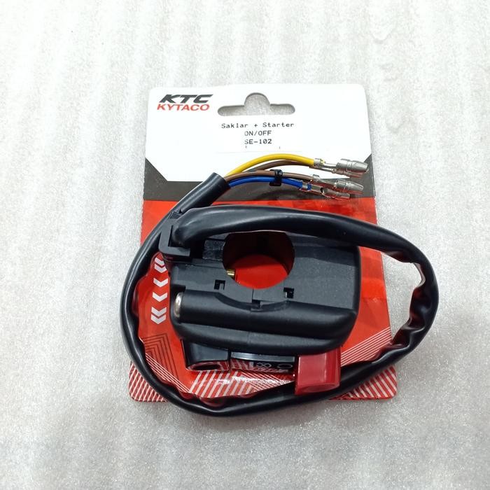 Grosir Saklar Kanan Stater + On Off Ktc/ Saklar Ktc Kytaco Stater Kanan Terlariss 