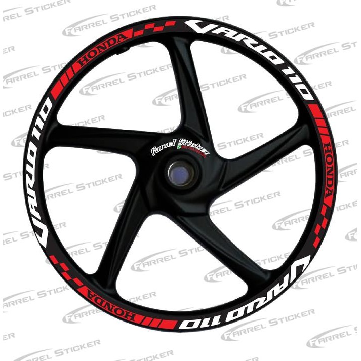 Aspira - Stiker Velg Sticker Velk Vario 110