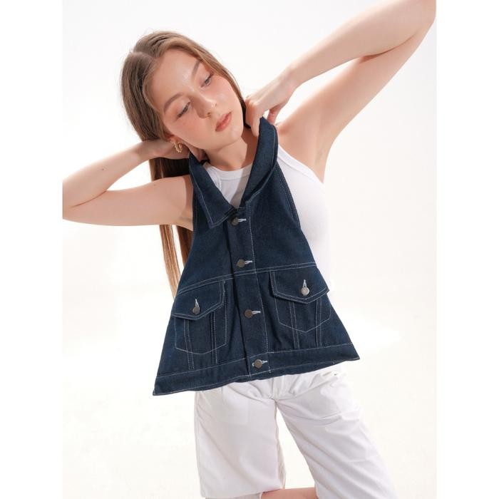 HOT SALE AUCTUS - Aubrey Denim Shoulder Bag