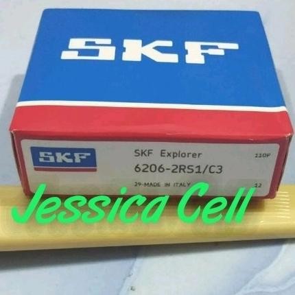 New Ball Bearing 6206 2Rs C3 Skf / 6206-2Rsh-C3 Skf Terlariss 