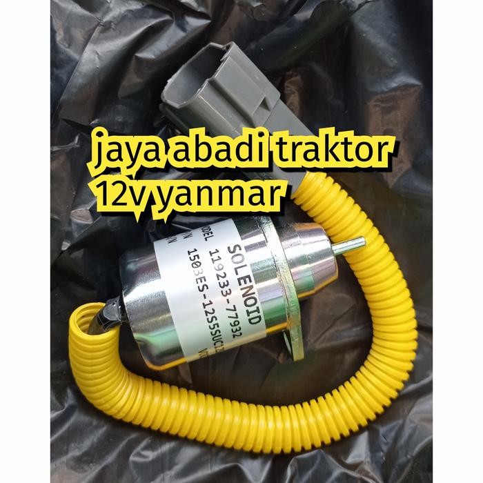 selenoid engine stop yanmar 12volt