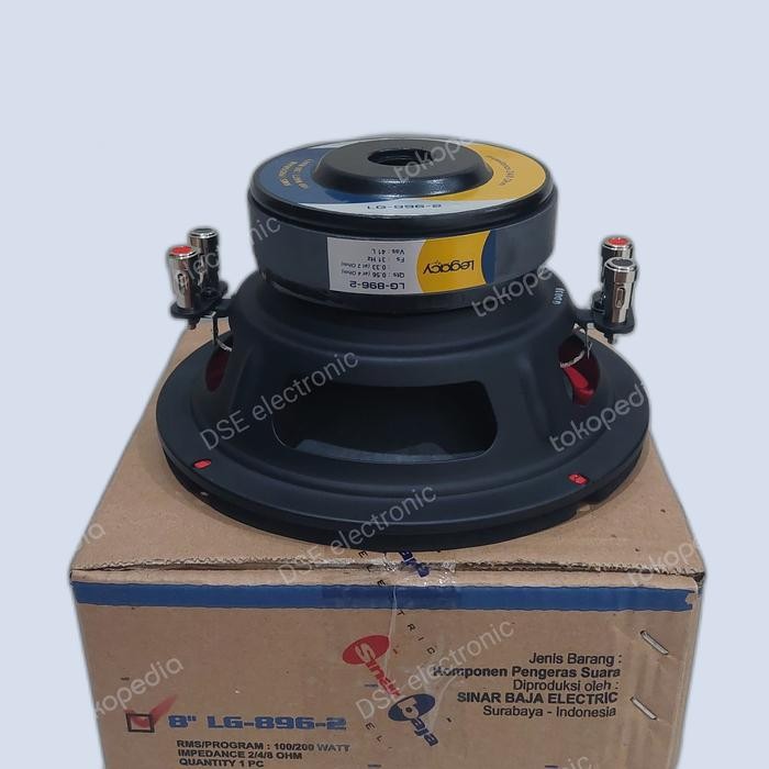 Speaker Subwoofer 8 inch legacy 896 2 original