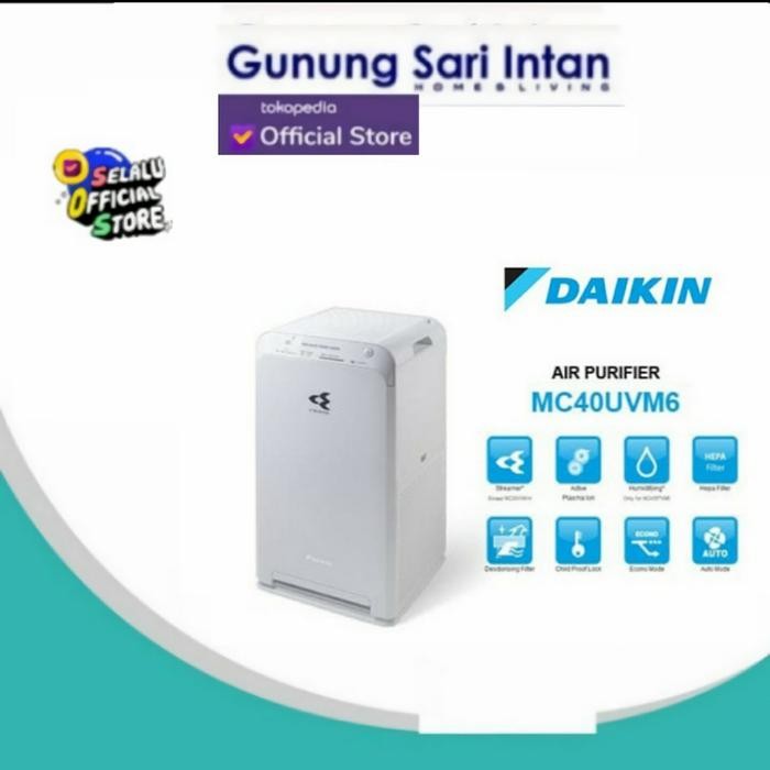 air purifier daikin MC 40 UVM hepa filter