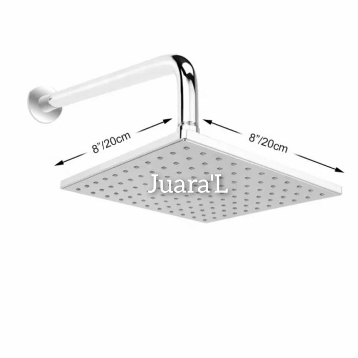 Gercep Rain Shower. Shower Tanam. Wall Shower . Shower Head. Shower Kotak. Terlariss 