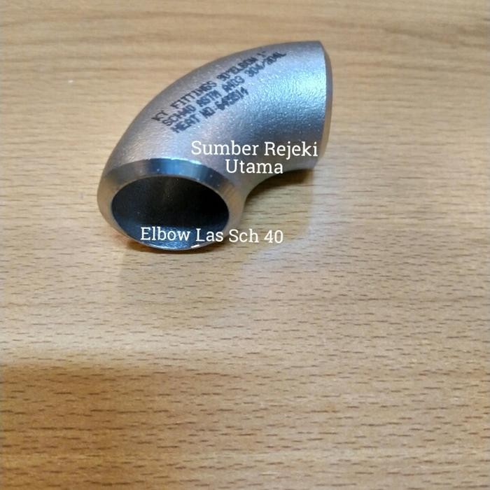 Elbow Las Sch40 / Knee Las Stainless Sch40 4" Inchi