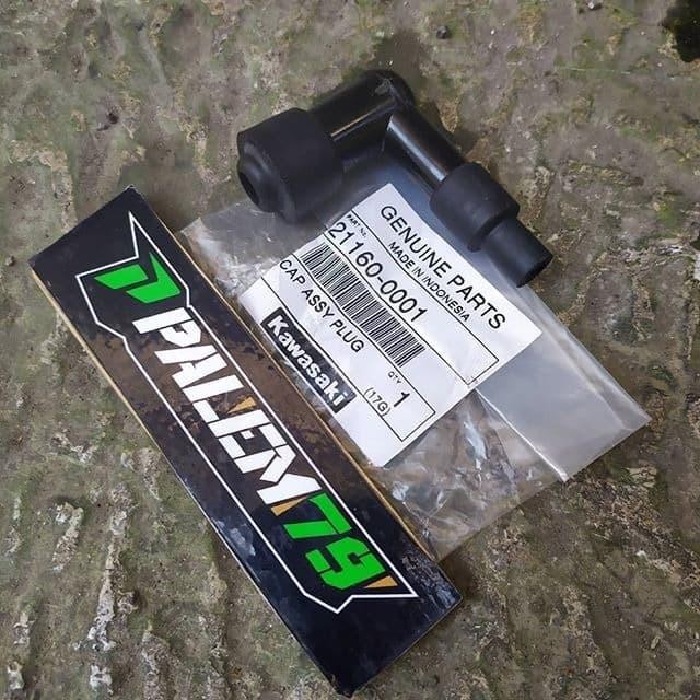 temg- Tutup Busi Ori Klx 150 S L Bf - Chop Cop Busi Original Dtracker