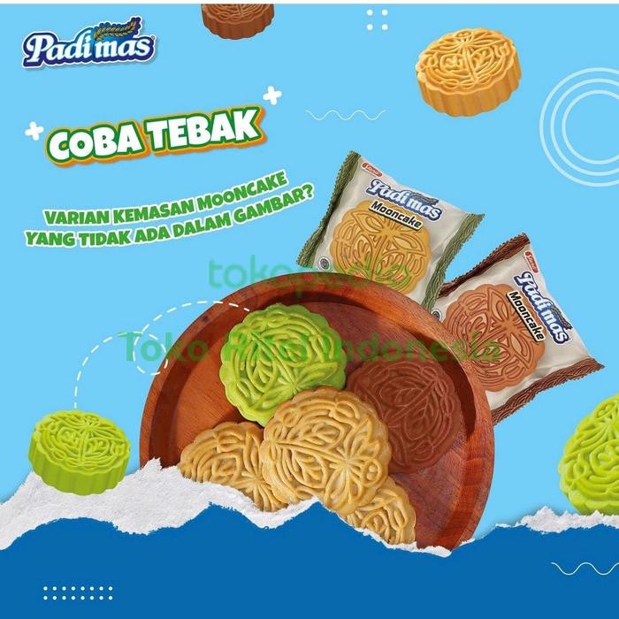 opvc- Padimas Mooncake All Varian 60G/Kue Pia Cetak Jumbo Padimas Kacang