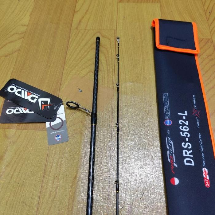 Joran daido satu set blackreaper reel daido pollux