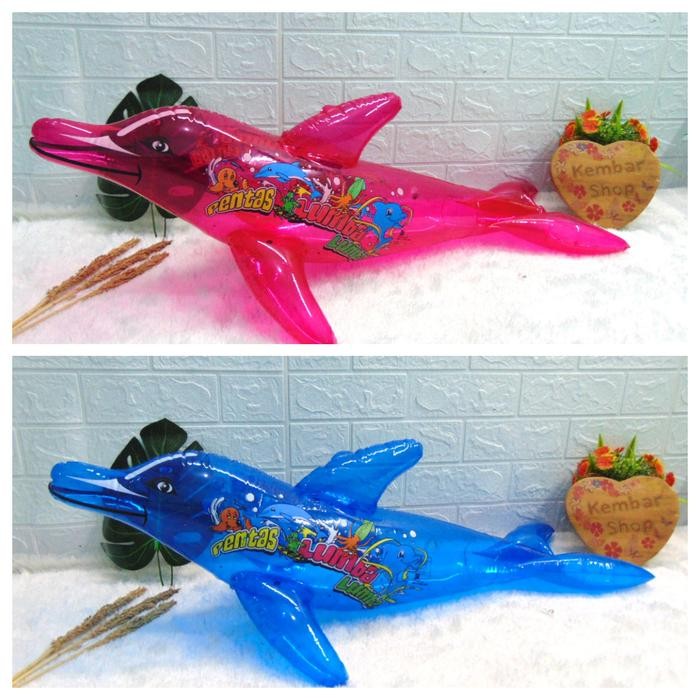 B-LUMBA BALON KARET BALON TIUP BENTUK KARAKTER HEWAN LUMBA-LUMBA DOLPHIN WARNA RANDOM