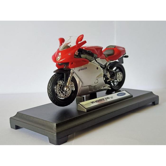 Diecast Motor MV Agusta F4S miniatur motor sport welly 18 harga murah