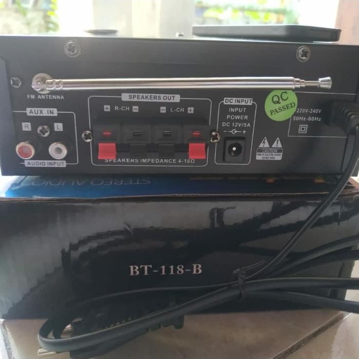 amplifier mini betavo BT 188 B bluetooth USB jack mic karaoke