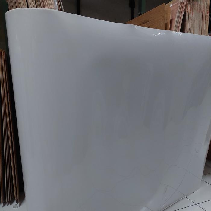 PilihanBaru- Fiber Pagar Polos Putih Susu Per Meter