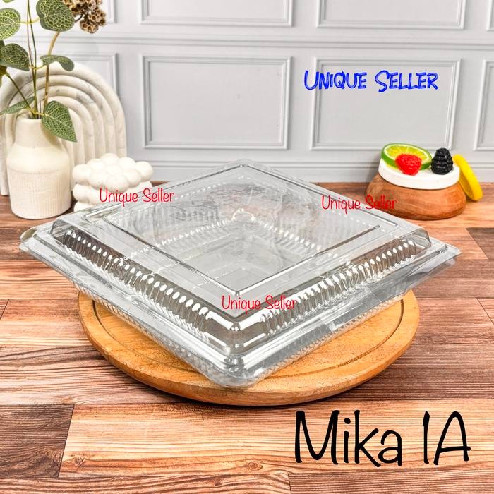 BelanjaHemARt- [Isi50] Mika 1A / Mika Kue Bolu Kotak 20 Cm / Mika Bx 1A / Mika Kue Bolu Kotak 19Cm
