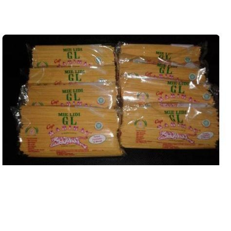Mie Lidi Medan / Mie Gomak GL cap Harimau Mie Goreng Mie Aceh Spagetti 1 kg