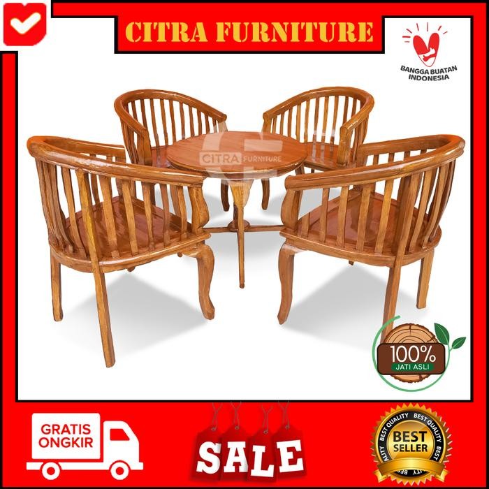 Kursi Teras Betawi jati Jepara