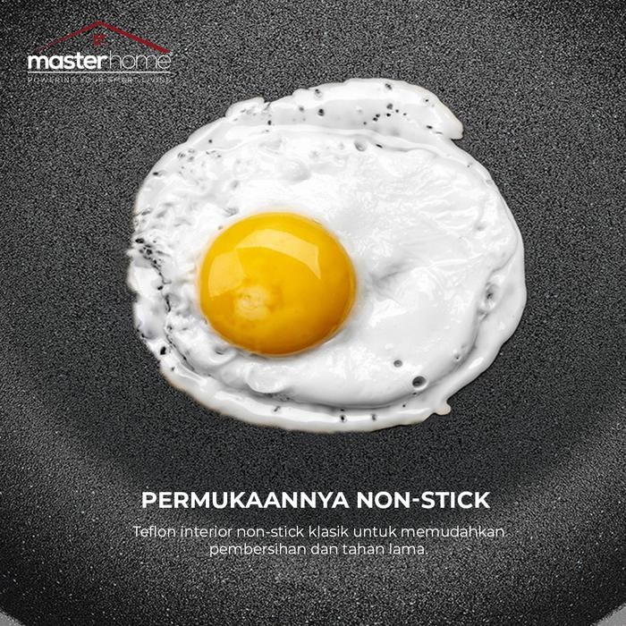 MASTERHOME PANCI NIM BATU MEDIS MAIFAN STONE SMOKELESS PAN WAJAN ANTI LENGKET Alat Baja