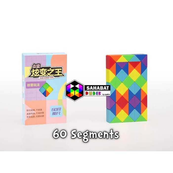 RUBIK SNAKE DIAN SHENG / MAGIC SNAKE PELANGI
