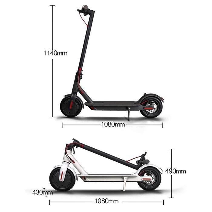 Sport13- 8.5 Inch Wheel Foldable Electric Scooter