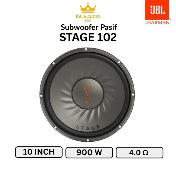 JBL Stage 102 10" Inch Subwoofer Pasif Single Coil Audio Mobil