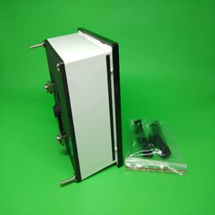 Ampere Meter Panel Listrik AC Analog Via CT/5A Class 1.5 72x72