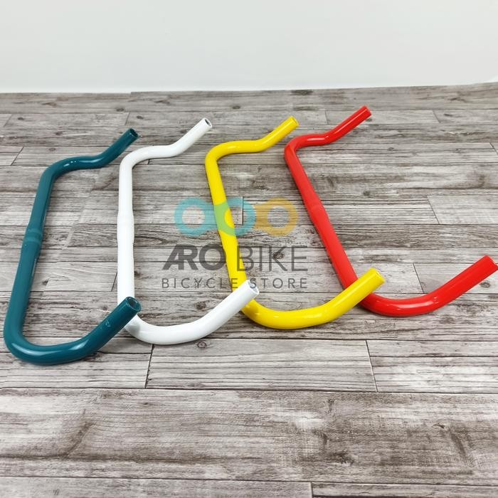 Stang Handlebar Sepeda Fixie Bullhorn Promax Tanduk Alloy