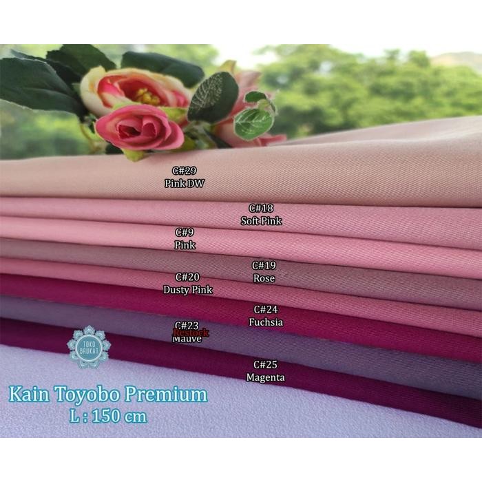 PernikKita- Kain Katun Premium Toyobo Per 1 Meter