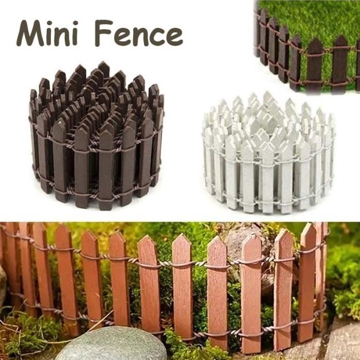 5*90cm Pagar Miniatur Miniatur Pagar Rumah Miniatur Pagar Kayu For Diy Rumah Miniatur Maket Pagar