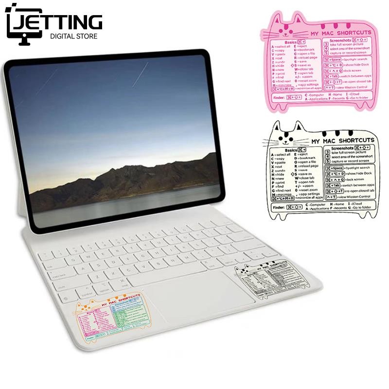 1Pc Computer Reference Keyboard Shortcut Sticker Adhesive Sticker For Windows Pc Laptop Desktop For