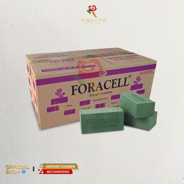 Oasis Basah Foam / Wet Oasis Foam / Busa Rangkain Bunga Fresh