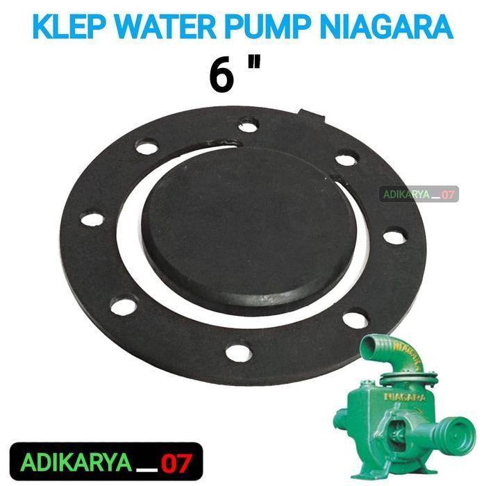 KLEP TABOK NIAGARA 6 INCH SEAL KLEP POMPA AIR NIAGARA 6 INCH SIL TABOK WATER PUMP POMPA AIR 6 INCH